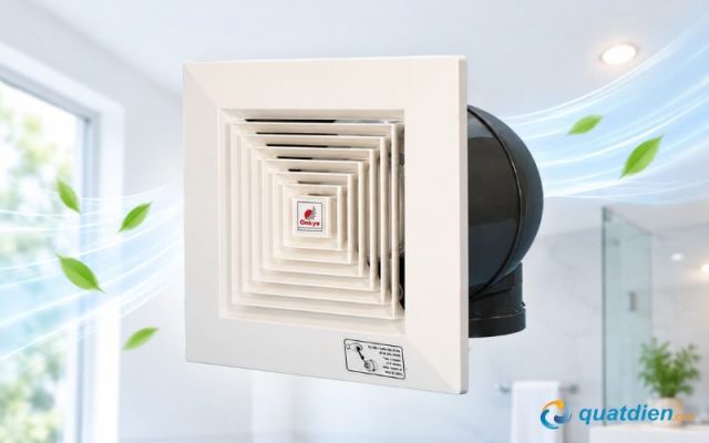 Quạt hút âm trần có nối ống Onchyo FVCT25LHP6