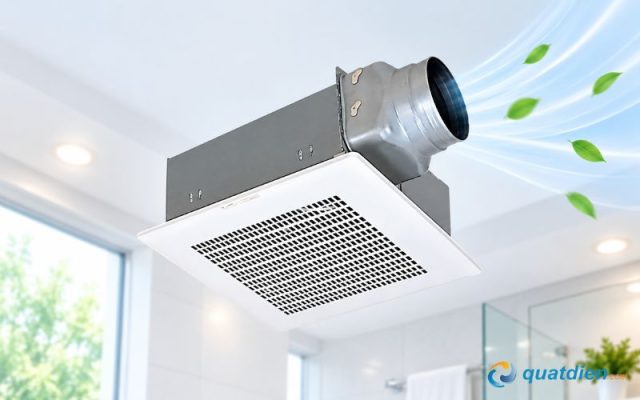 Quạt hút mùi âm trần nối ống gió Mitsubishi VD-23ZP4T3 và VD-23ZP4T5