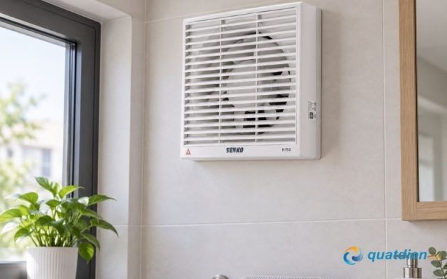 Quạt hút hai chiều Senko H150 lắp trên tường