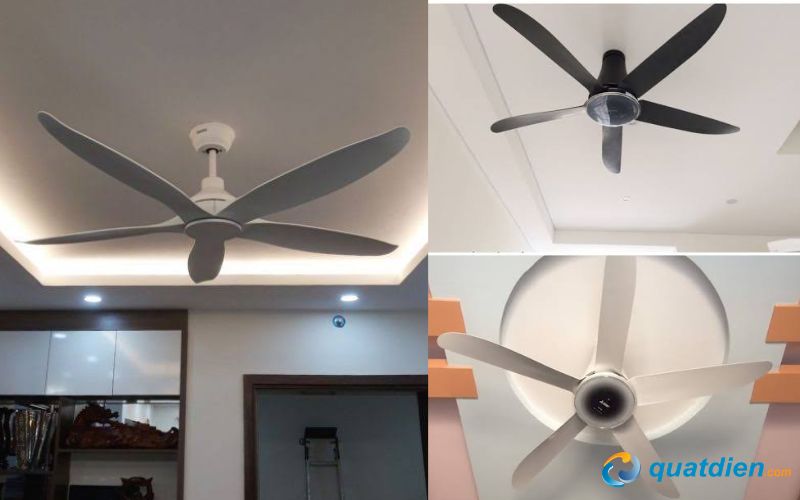 Động cơ DC và AC mang đến những đặc điểm vận hành riêng cho quạt trần