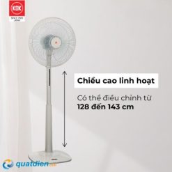 Quạt đứng Nhật Bản KDK M40K-CHG chiều cao đến 1m4