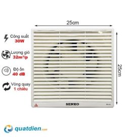 Quạt hút âm trần Senko HT150 chính hãng