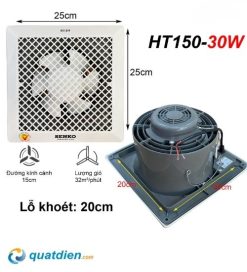 Quạt hút âm trần Senko HT150