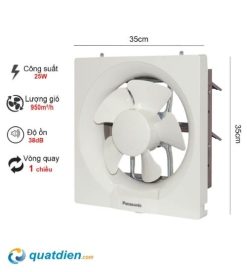 Quạt hút gắn tường Panasonic FV-25AU1