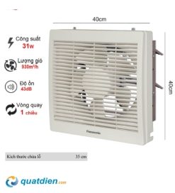 Quạt hút gắn tường Panasonic FV-30AL1