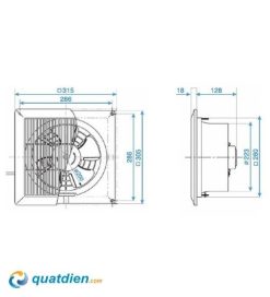 quạt hút âm trần panasonic fv 20tgu6