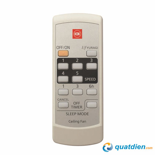 Remote quạt trần KDK S56XV remote-quat-tran-kdk-s56xv
