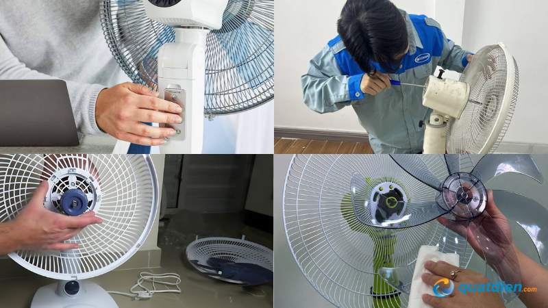 Kiểm tra nhanh trước khi sửa quạt điện tại nhà