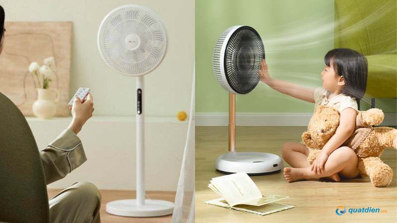 Chọn quạt theo phong cách nội thất gia đình