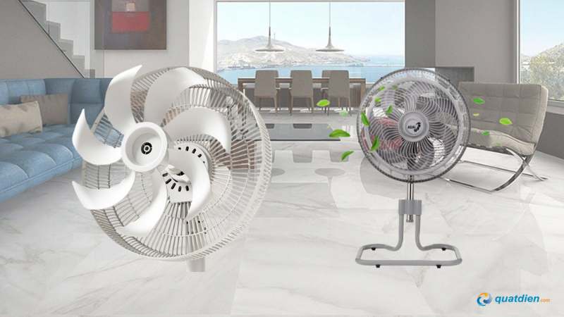 Ưu tiên quạt có motor dây đồng bền hơn