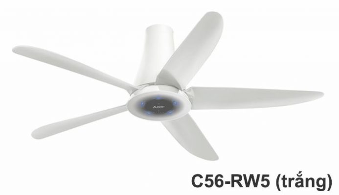 Quạt trần Mitsubishi C56-RW5-màu Trắng