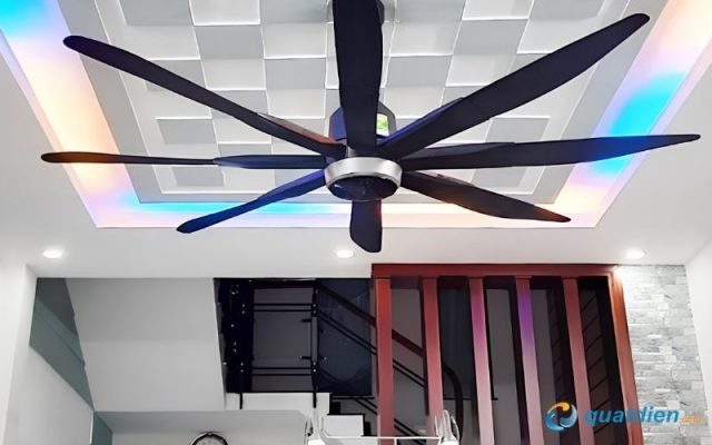 Động cơ DC 57W của quạt trần Panasonic F-80ZBR giúp vận hành êm ái và tiết kiệm điện