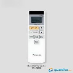Quạt trần Panasonic F-80ZBR 8 cánh có remote