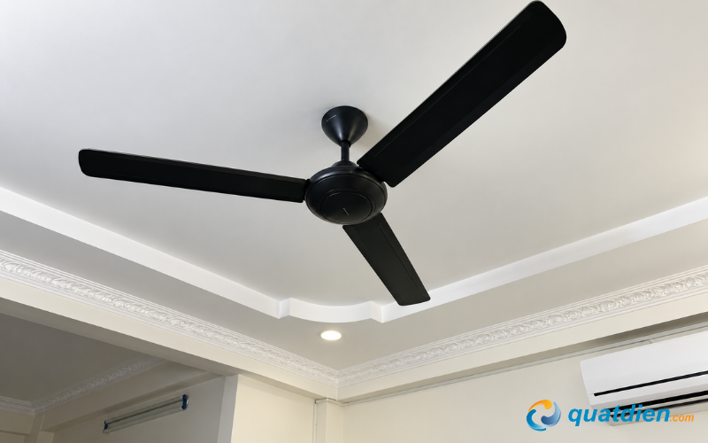 Thiết kế quạt trần giúp không gian thông thoáng hơn