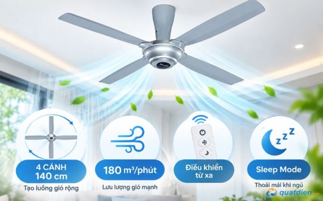 Quạt trần Panasonic F-56MPG-S