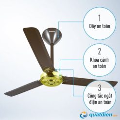 Quạt trần Panasonic F-56NCL - S 3 cánh