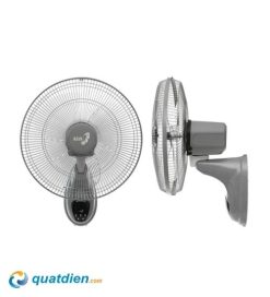 Quạt treo điều khiển từ xa Asia VY377092 chính hãng màu xám