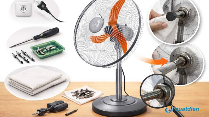 Chuẩn bị đủ dụng cụ giúp thao tác nhanh