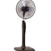 Quạt đứng Mitsubishi LV16-RB (CY-BW) Nâu - Model 2024 Kèm Remote