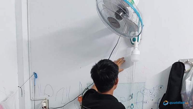 Quạt quay yếu, tốc độ gió giảm sau thời gian sử dụng