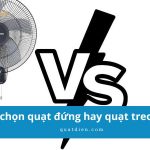 Nên mua quạt đứng hay quạt treo tường? So sánh chi tiết từng loại