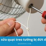Cách sửa quạt treo tường bị đứt dây giật đơn giản tại nhà