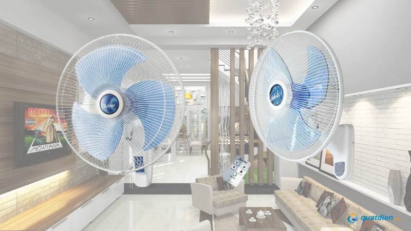 Quạt treo tường Mitsubishi W16-RA BL