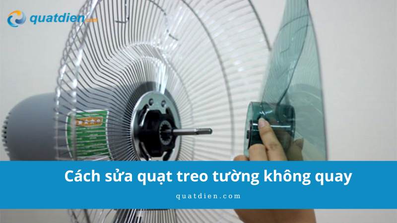 quạt treo tường không quay