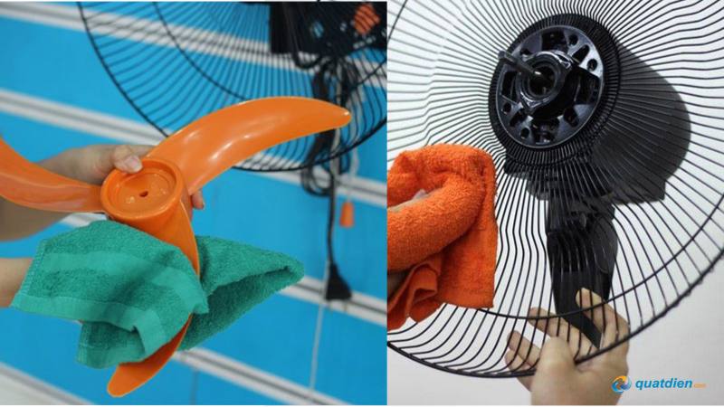 Khó khăn trong vệ sinh quạt treo tường