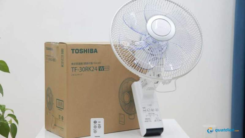 Quạt treo tường Toshiba – Mát êm, bền lâu, tiết kiệm