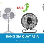 Bảng giá quạt Asia 2025 mới nhất – Giá chính hãng cập nhật