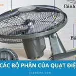 Các bộ phận của quạt điện và nguyên lý hoạt động chi tiết