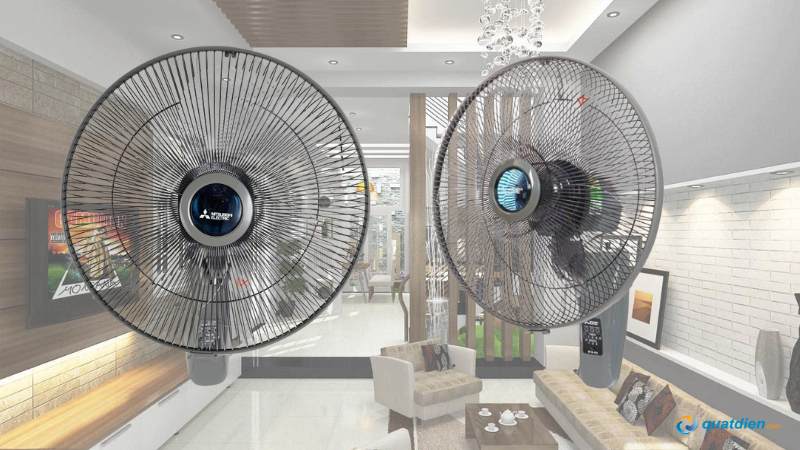 Quạt treo tường Mitsubishi W16-RA CY-GY