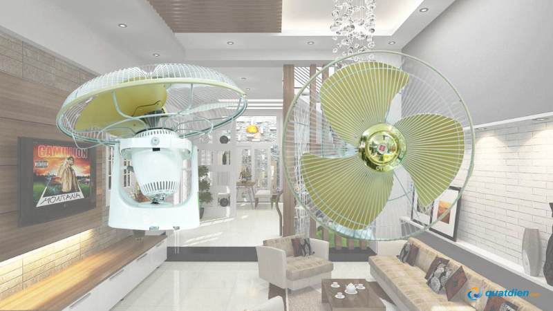 Quạt đảo trần KDK M40R