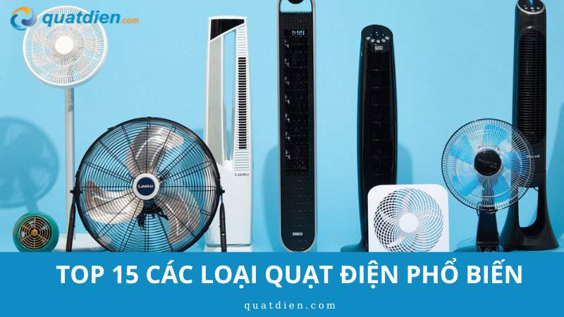 các loại quạt điện