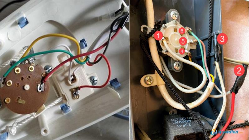 Động cơ quạt chạy ổn định nhờ thiết kế 5 dây