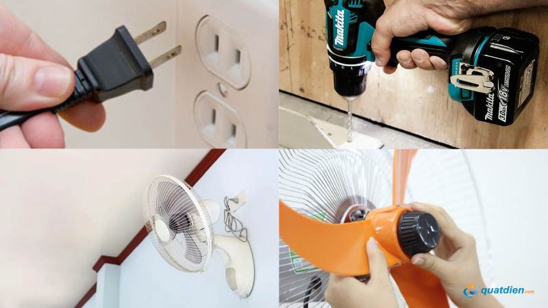 Kiểm tra dây điện và ốc vít để đảm bảo hoạt động ổn định