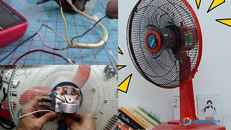 Dấu hiệu quạt điện bị lỗi do dây nguồn