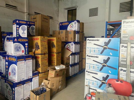 Kho hàng hiện đại tại Đoàn Vi Nguyên