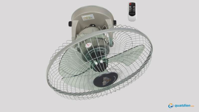 Quạt đảo trần làm mát đồng đều khắp phòng