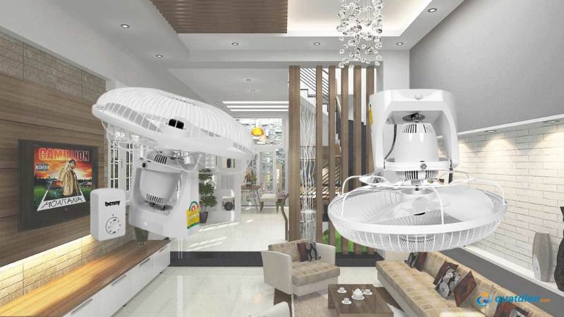 Quạt đảo trần Benny BFC-43-WE