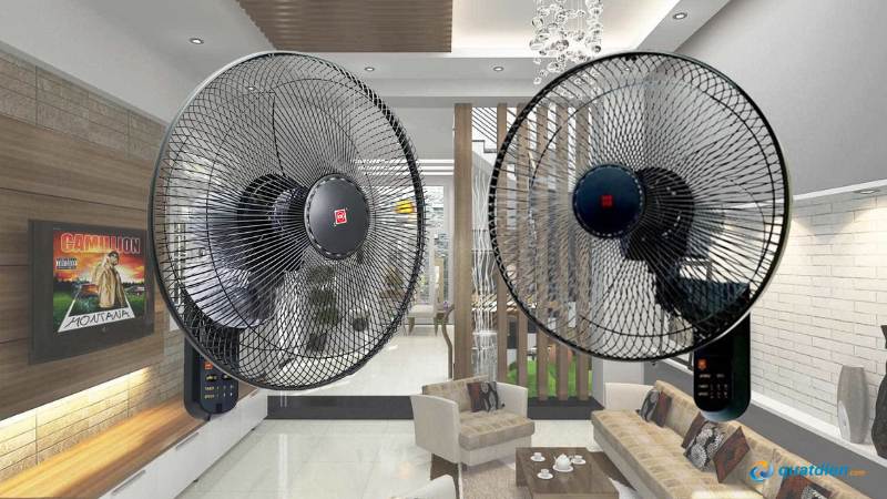 Quạt treo tường KDK M40M-BK
