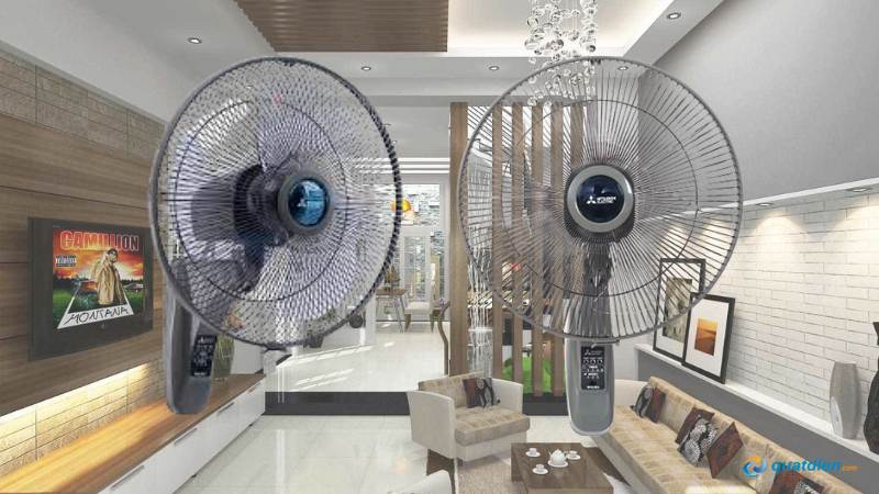 Quạt treo tường Mitsubishi W16-RA CY-GY