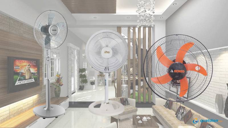 Các mẫu quạt bền đẹp và chất lượng 