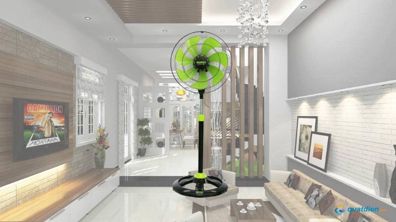 Quạt đứng thân sắt Senko DTS1607