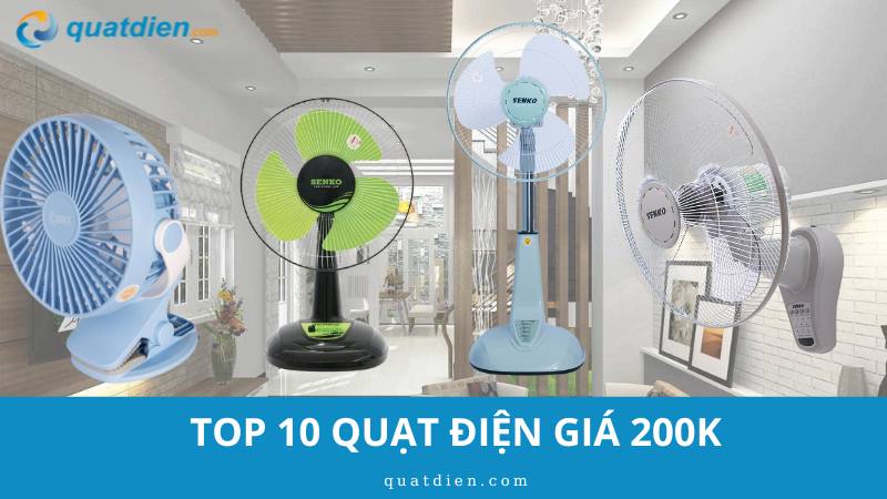 quạt điện giá 200k