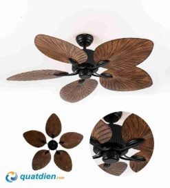 Quạt trần Nanoco NCFD5251 vân gỗ