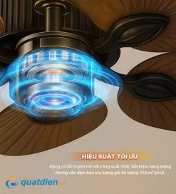 Quạt trần trang trí Nanoco NCFD5251
