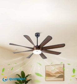 Quạt trần Nanoco NCFD6089L trang trí 8 cánh