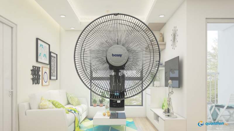 Quạt treo tường Benny bền bỉ